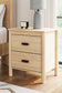 Cabinella Full Platform Panel Bed with Dresser and Nightstand