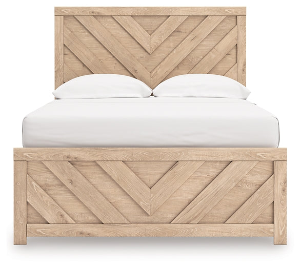 Sanginlane  Panel Bed