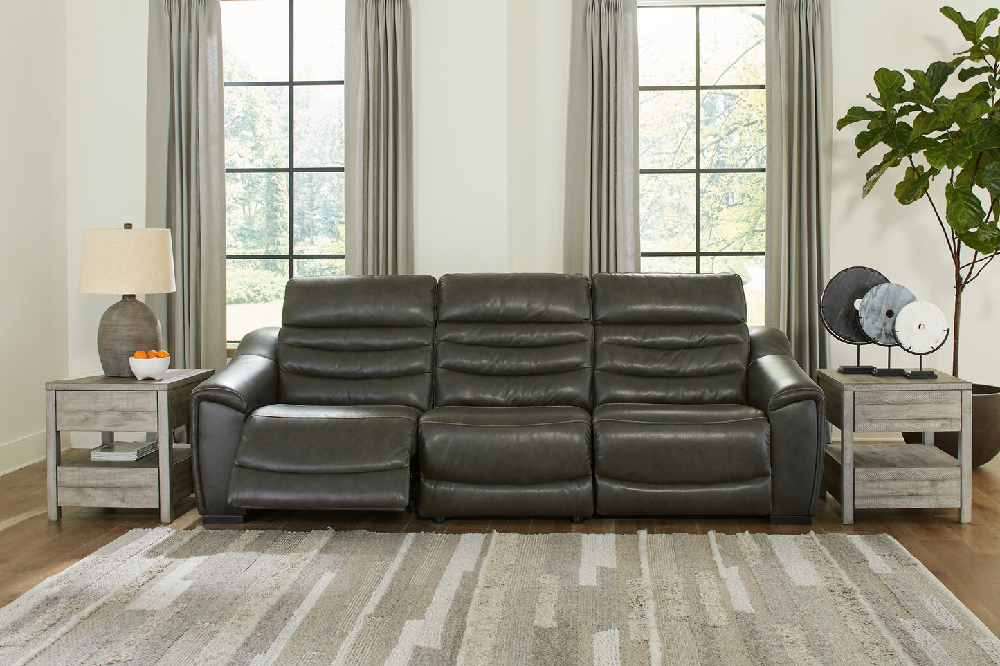 Center Line Sofa, Loveseat and Recliner