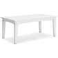 Hyland wave Rectangular Cocktail Table