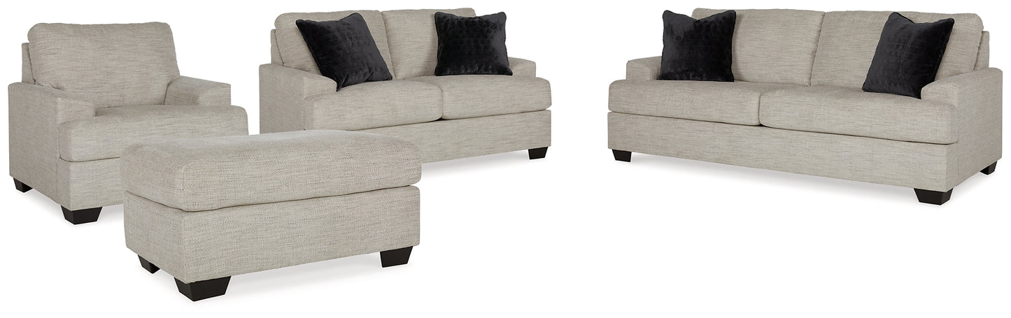 Vayda Sofa, Loveseat, Chair and Ottoman