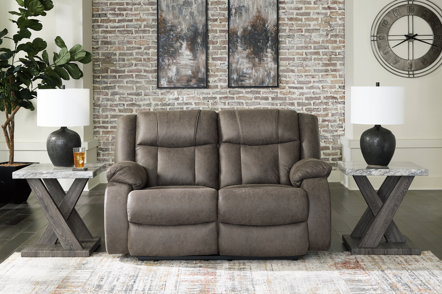 First Base Sofa, Loveseat and Recliner