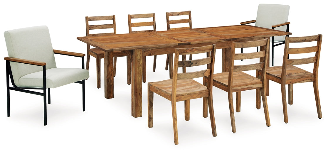 Dressonni Dining Table and 8 Chairs